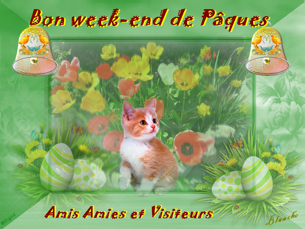 BON WEEK END DE PAQUES